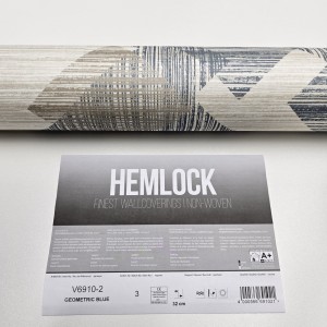 Tapeta ścienna BTS Hemlock V6910-2, geometric blue