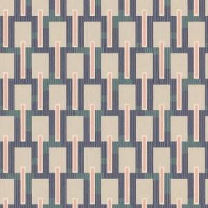 Tapeta ścienna RASCH Oxford 089683, jedwabna, geometryczna