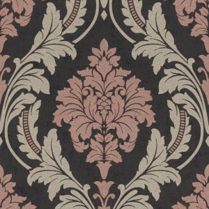 Tapeta ścienna RASCH Glam 541656, ornament w brokacie, glamour