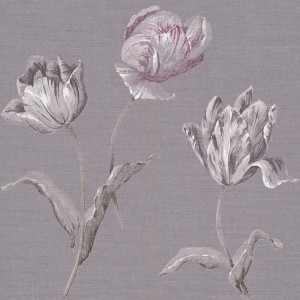 Tapeta ścienna RASCH Rasch Textil Jaipur 227566, tulipany, kwiaty, botaniczna